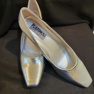 Platinum Collection Silver Shoes